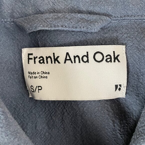 Frank & Oak Linen Button Dow Shirt - Picture 7 of 12